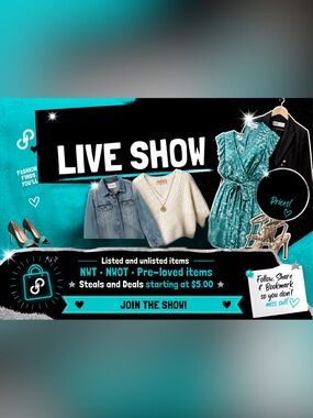 Live show listing